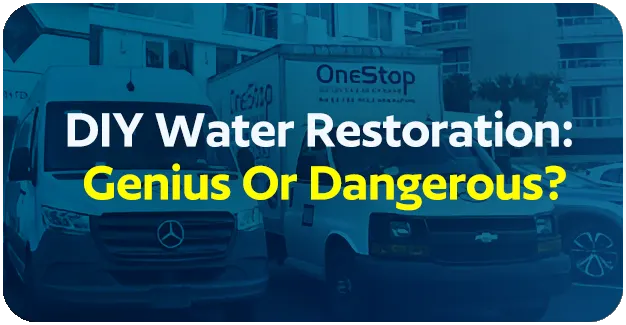 DIY Water Restoration: Genius Or Dangerous?