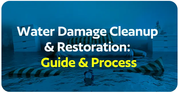 Water Damage Cleanup & Restoration: Guide & Process