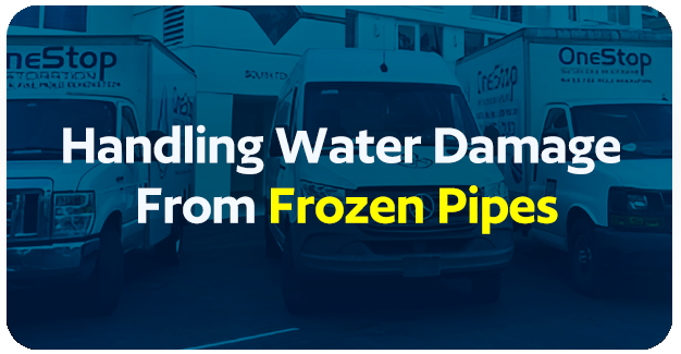 Handling Water Damage From Frozen Pipes