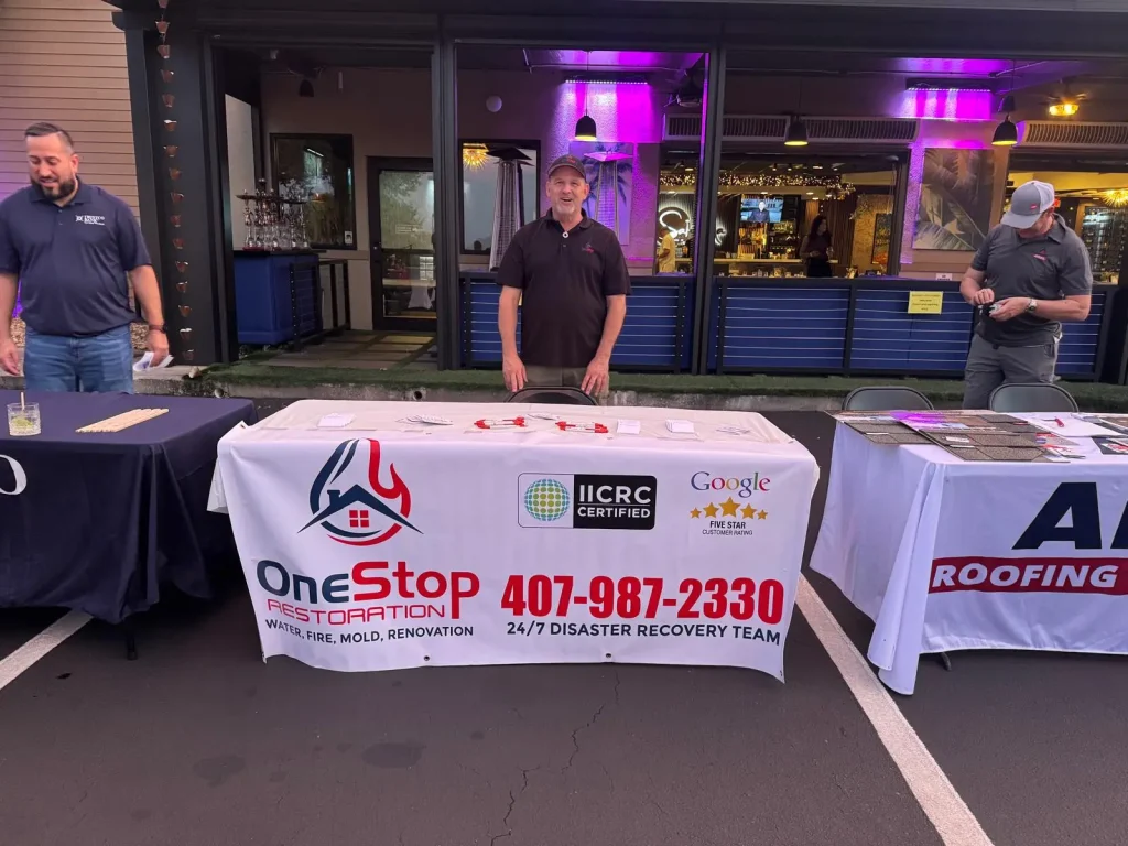 christmas social toy drive at night